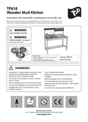 TP Toys TP614 Instrucciones De Montaje, Mantenimiento Y Uso