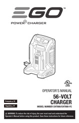 Ego Power+ CH7000-FC Manual De Operaciones