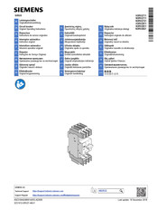 Siemens SIRIUS H3RV2811 Instructivo