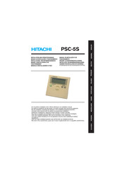 Hitachi PSC-5S Manual De Instalación Y Funcionamiento