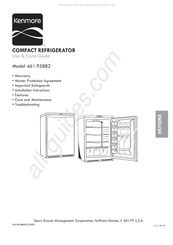 Kenmore 461.95882 Guía A Utilizar Y Cuidar Del Proprietario