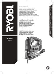 Ryobi R18JS7-0 Traducción De Las Instrucciones Originales