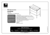 Palram GrowDeck Instrucciones De Montaje