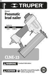 Truper CLNE-23 Manual