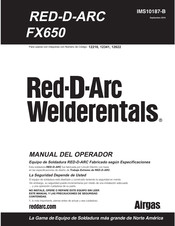 Red-D-Arc Welderentals 12622 Manual Del Operador