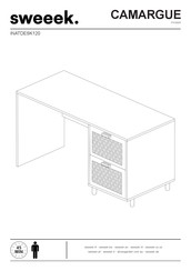 sweeek. CAMARGUE INATDESK120 Manual Del Usuario