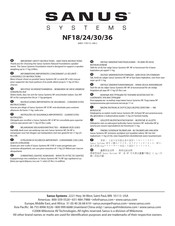 Sanus Systems NF24 Instrucciones De Montaje