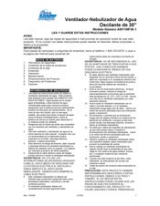 AuraMist AM11MF30-1 Instrucciones