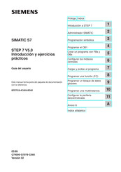 Siemens 6ES7018-4CA04-8DA0 Guia Del Usuario