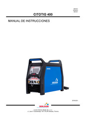 Lincoln Electric Oerlikon CITOTIG 400 Manual De Instrucciones