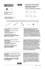 Delta MultiChoice R10000 Serie Instrucciones De Montaje