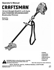 Craftsman 316.74520 Manual Del Operador