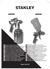 Stanley 160123XSTN Manual De Instrucciones