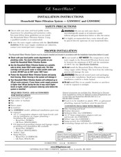 GE SmartWater GXWH08C Instrucciones De Instalación