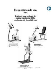 Emotion Fitness motion cardio line 900 Instrucciones De Uso