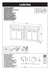 Kondela LUNYSA Instrucciones De Montaje