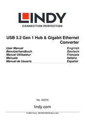 Lindy 43379 Manual De Usuario