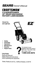 Craftsman EZ3 917.387151 Manual Del Propietário