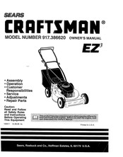 Craftsman EZ3 917.388620 Manual Del Propietário