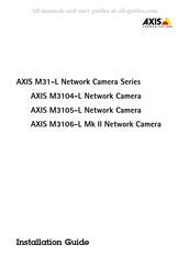Axis Communications M3106-L Mk II Guia De Instalacion
