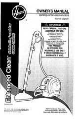 Hoover Enhanced Clean Serie Manual Del Propietário