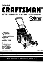 Craftsman 3One 917.372940 Manual Del Propietário