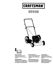 Craftsman 38105 Manual De Las Instrucciones