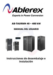 Ablerex AB-TAURMH Serie Manual Del Usuario