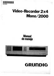 Grundig Mono/2000 Manual De Manejo