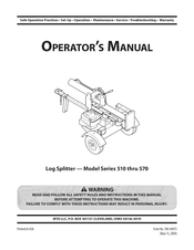 MTD 570 Serie Manual Del Operador