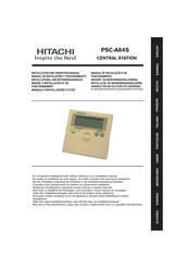 Hitachi PSC-A64S Manual De Instalación Y Funcionamiento