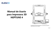 Elegoo NEPTUNE 4 Manual De Usario