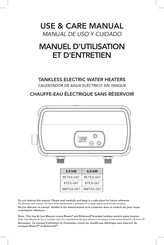 Rheem RMTEX-06T Manual De Uso Y Cuidado