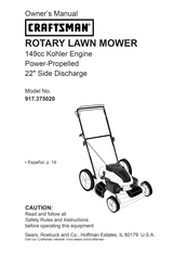 Craftsman 917.375020 Manual De Instrucciones