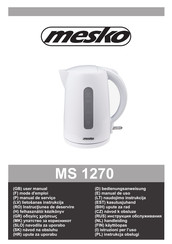 Mesko MS 1270 Manual De Uso