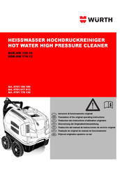 Würth HDR-HW 150-10 Traducción Del Manual De Instrucciones De Servicio Original