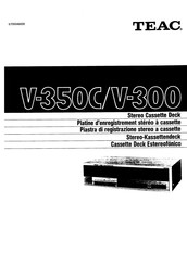 Teac V-300 Manual Del Usuario