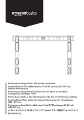 AmazonBasics Performance B07QH7KYJZ Instrucciones