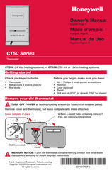 Honeywell CT50 Serie Manual De Uso