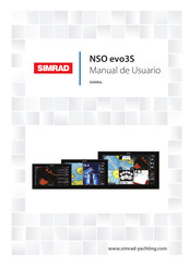 Simrad NSO evo3S Manual De Usuario