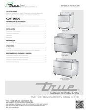 True TMC-58-S-DS Manual De Instrucciones