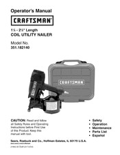 Craftsman 351.182140 Manual Del Operador