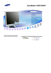 Samsung SyncMaster 920XT Manual De Instrucciones