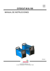 Lincoln Electric Oerlikon CITOCUT 60 Manual De Instrucciones