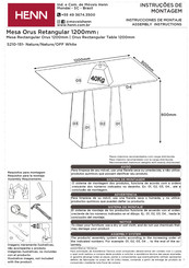 HENN S210-151 Instrucciones De Montaje