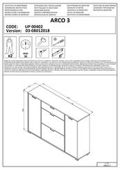 Forma Ideale ARCO 3 UP 00402 Instrucciones De Montaje