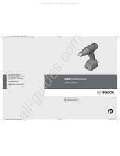 Bosch GSR 1200-LI Professional Instrucciones De Servicio