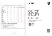XPG CORE REACTOR II 750 GOLD Guia De Inicio Rapido