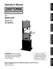 Craftsman professional 351.224010 Manual Del Operador