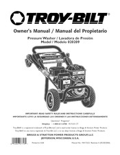 Troy-Bilt 020209 Manual Del Propietário